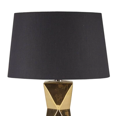 Kenlyn Ceramic Table Lamp Gold - Ink+Ivy 4 Kenlyn Ceramic Table Lamp Gold - Ink+Ivy - Image 4