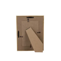 4X6 Inch Floral Picture Frame Tan Fabric Framed In Wood With MDF & Glass By Foreside Home & Garden -Adesso Store GUEST 49912e24 1c16 4063 8202 59fba1ccf36a