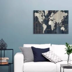 Old World Map By Wild Apple Portfolio Unframed Canvas Print Navy - ICanvas 6 Old World Map By Wild Apple Portfolio Unframed Canvas Print Navy - ICanvas -Adesso Store GUEST 49c68379 d7c6 41c4 a258 381555b534b1