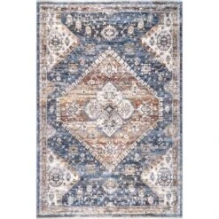 NuLOOM Addison Transitional Faded Medallion Fringe Area Rug -Adesso Store GUEST 49e87aa5 bf7a 4b48 91a8 d1384d47f57c