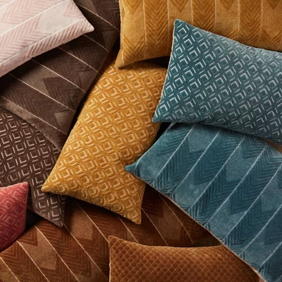 13"x21" Oversize Colinet Trellis Lumbar Throw Pillow Cover - Jaipur Living 4 13"x21" Oversize Colinet Trellis Lumbar Throw Pillow Cover - Jaipur Living - Image 4