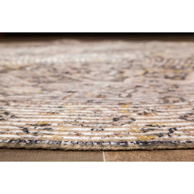 Zagros Braided Medallion Rug - Anji Mountain 4 Zagros Braided Medallion Rug - Anji Mountain - Image 4