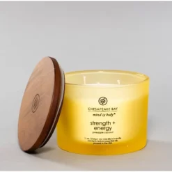 Jar Candle Strength & Energy - Mind And Body By Chesapeake Bay Candle -Adesso Store GUEST 4a16835d 4739 4d08 af22 de6a83dad6ed