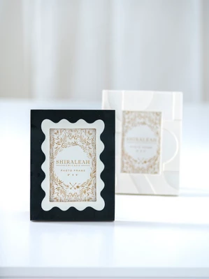 Shiraleah Ivory Roma Deco 4" X 6" Picture Frame 2 Shiraleah Ivory Roma Deco 4" X 6" Picture Frame - Image 2