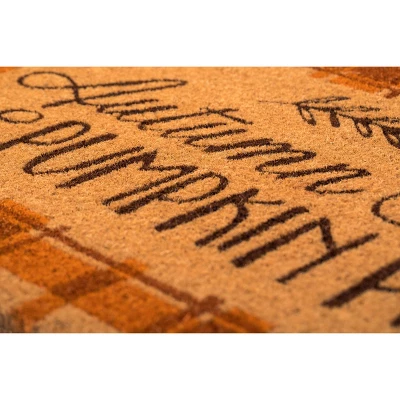 1'4" X 2'4" Autumn Skies Pumpkin Pies Indoor/Outdoor Coir Doormat Orange/Brown - Entryways 1 1'4" X 2'4" Autumn Skies Pumpkin Pies Indoor/Outdoor Coir Doormat Orange/Brown - Entryways