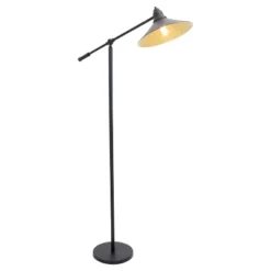 67" Paddy Floor Lamp Black/Gold - LumiSource -Adesso Store GUEST 5103c9d6 1145 41df 89a4 f5001b2c2c68