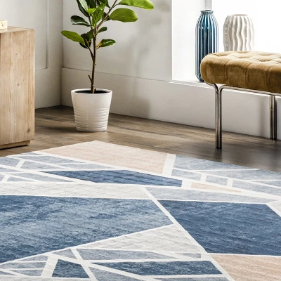 NuLOOM Juli Mosaic Geometric Machine Washable Area Rug 8 NuLOOM Juli Mosaic Geometric Machine Washable Area Rug - Image 8