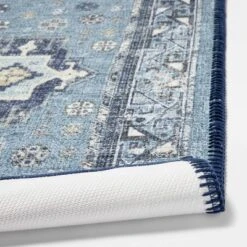 Vintage Persian Medallion Kitchen Rug Blue - Threshold™ -Adesso Store GUEST 542826fe 714b 49ea bc14 c43a2adfca20