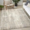 Nourison Luxurious Shag Abstract Textures Area Rug