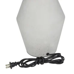 Modern Cement Table Lamp White - Olivia & May -Adesso Store GUEST 57ee673b 40bb 445c 9303 90c356e23782