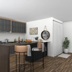 Metal Round 2 Shelf Wall Shelf With Hanging Rope Black - Olivia & May -Adesso Store GUEST 58b0f92d 06b7 463d 9d5e cbc128c9ab5e