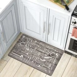 World Rug Gallery Kitchen Chef Anti Fatigue Standing Mat