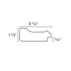 Creative Mark Museum Collection Frames Plein Aire Gold Frame 2 PACK 3.5 Inch Wide 12 Creative Mark Museum Collection Frames Plein Aire Gold Frame 2 PACK 3.5 Inch Wide -Adesso Store GUEST 5e1aaf2c b3c1 41cd a556 af1039dcbe7b