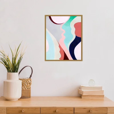 16" X 20" Pastel Highlands I By Grace Popp Framed Canvas Wall Art - Amanti Art 4 16" X 20" Pastel Highlands I By Grace Popp Framed Canvas Wall Art - Amanti Art - Image 4