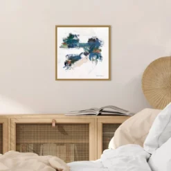 16" X 16" Outpouring By Suzanne McCourt Framed Canvas Wall Art Gold - Amanti Art -Adesso Store GUEST 5ec824da 1e4d 4f72 8b9e a78c331a682d