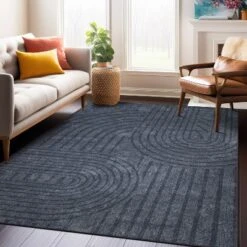 World Rug Gallery Contemporary Lines Machine Washable Area Rug -Adesso Store GUEST 61a24311 59b7 4499 938c f36e53596cf8