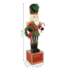 Sunnydaze Decor Sunnydaze Indoor/Outdoor Porch Or Living Room Resin Karl The Christmas Nutcracker Holiday Decorative Statue - 48" 9 Sunnydaze Decor Sunnydaze Indoor/Outdoor Porch Or Living Room Resin Karl The Christmas Nutcracker Holiday Decorative Statue - 48" -Adesso Store GUEST 632d549f 17e8 44c5 9120 545274ad5cd7