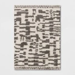 Jutland Geo Moroccan Hand Tufted Shag Area Rug Gray - Project 62™ 8 Jutland Geo Moroccan Hand Tufted Shag Area Rug Gray - Project 62™ -Adesso Store GUEST 6414a9c5 ec2e 4ae7 87d3 672a4f8fd64c