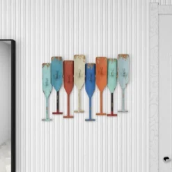 Metal Paddle Indoor Outdoor Distressed Oar Shaped 8 Hooks Wall Hook - Olivia & May 18 Metal Paddle Indoor Outdoor Distressed Oar Shaped 8 Hooks Wall Hook - Olivia & May -Adesso Store GUEST 658edfc3 0374 4622 8f48 2e3522a7ed39