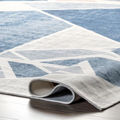 NuLOOM Juli Mosaic Geometric Machine Washable Area Rug 3 NuLOOM Juli Mosaic Geometric Machine Washable Area Rug - Image 3