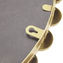 3pc Marlowe Gold Beaded Round Wall Mirror Set - Madison Park -Adesso Store GUEST 67797138 516e 4ee1 88d5 7fbac61ed8d2