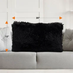 Cheer Collection Super Soft Shaggy Long Hair Throw Pillows Set Of 2 12 Cheer Collection Super Soft Shaggy Long Hair Throw Pillows Set Of 2 -Adesso Store GUEST 69a3e3ba b658 462e aabd b373430d426b