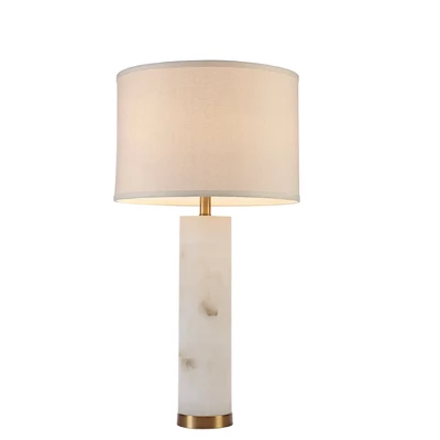 30" Prague Table Lamp White 1 30" Prague Table Lamp White