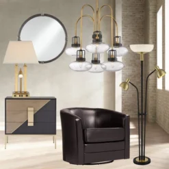 Possini Euro Design Deacon Modern Desk Table Lamp 26" High Brass With USB And AC Power Outlet In Base LED Reading Light Oatmeal Shade For Office Desk 15 Possini Euro Design Deacon Modern Desk Table Lamp 26" High Brass With USB And AC Power Outlet In Base LED Reading Light Oatmeal Shade For Office Desk -Adesso Store GUEST 6ddac17c 39dd 455d b005 aa7caff95063