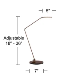 Possini Euro Design Magnum Modern Desk Lamp 36" Tall French Bronze Brown Metal LED Adjustable For Bedroom Living Room Bedside Nightstand Office House 14 Possini Euro Design Magnum Modern Desk Lamp 36" Tall French Bronze Brown Metal LED Adjustable For Bedroom Living Room Bedside Nightstand Office House -Adesso Store GUEST 710f67fe 8002 4719 b066 475edd1e5cca