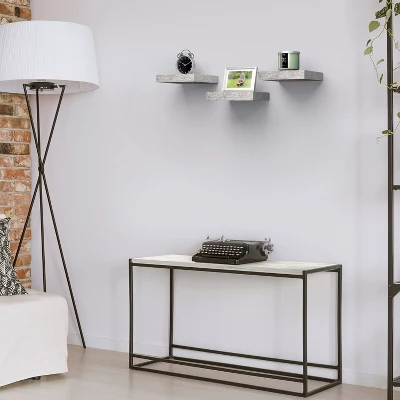 Sorbus Floating Tile Shelves 1 Sorbus Floating Tile Shelves