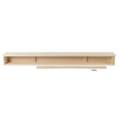 Modern Ember Muirwood Maple Wood Fireplace Mantel Shelf | Elegant Transitional Design With Symmetrical Top & Bottom Molding - Wall Mounted -Adesso Store GUEST 7e627f4b 439a 4477 a20f 3e76bbba453c