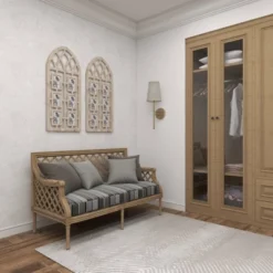 Wood 6 Slot Wall Photo Frame With Window Arch Shape Light Brown - Olivia & May 19 Wood 6 Slot Wall Photo Frame With Window Arch Shape Light Brown - Olivia & May -Adesso Store GUEST 7ed9528b deb6 4561 a078 c2c4384dac4c