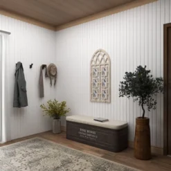 Wood 6 Slot Wall Photo Frame With Window Arch Shape Light Brown - Olivia & May 18 Wood 6 Slot Wall Photo Frame With Window Arch Shape Light Brown - Olivia & May -Adesso Store GUEST 8247bb29 c3d9 4f31 94ea 4a82fc96657b