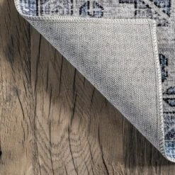 NuLOOM Eva Machine Washable Vintage Faded Medallion Area Rug -Adesso Store GUEST 827c5024 91da 409f a0aa a7f00aad0600