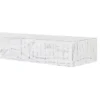 Country Living Hatteras Floating Farmhouse Mantel Shelf In Whitewash