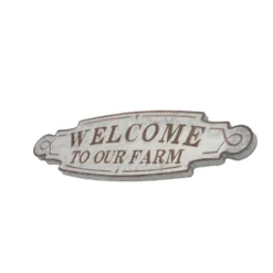 Farmhouse Iron Wall Decor Sign - Olivia & May -Adesso Store GUEST 86e98872 d580 4e56 9b43 48231cd3c20c