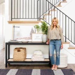 12" X 16" Today Is A Good Day Framed Wall Canvas Brown - Threshold™ Designed With Studio McGee -Adesso Store GUEST 8850858f 6d86 4502 8112 f583beb8eb20 1