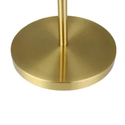 63" Cleo Glam Gold Metal And Faceted Crystal Drum Shade Floor Lamp - River Of Goods -Adesso Store GUEST 885c2b2d fabb 428c b57f d8c01b24fa66