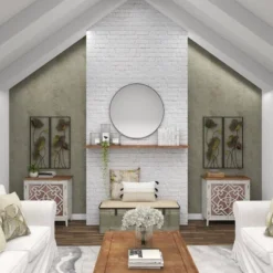 Metal Floral Wall Decor With Black Frame Set Of 2 Black - Olivia & May 19 Metal Floral Wall Decor With Black Frame Set Of 2 Black - Olivia & May -Adesso Store GUEST 8a1efc88 e125 48f1 a74d b7ac0a480a27