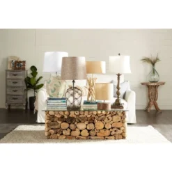 Rustic Wood Table Lamp Beige - Olivia & May 17 Rustic Wood Table Lamp Beige - Olivia & May -Adesso Store GUEST 90b215dd b4a2 475f a423 6a6c7b2931da
