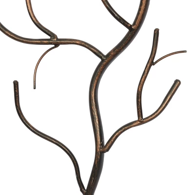 Farmhouse Metal Bird Wall Decor Brown - Olivia & May 3 Farmhouse Metal Bird Wall Decor Brown - Olivia & May - Image 3