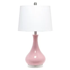 Droplet Table Lamp With Fabric Shade - Lalia Home -Adesso Store GUEST 933cf0e0 7b2e 4bdb a78f 03c962a64eb3