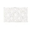 Ralston Wooden Wall Art With Pattern White