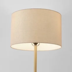 62" Cove Light Faux Wood Floor Lamp With Jute Shade - Globe Electric -Adesso Store GUEST 94148806 5df0 483c 8996 20ef79a6652c