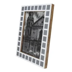 Tiled 5X7 Photo Frame Gray Acrylic, MDF & Glass - Foreside Home & Garden 10 Tiled 5X7 Photo Frame Gray Acrylic, MDF & Glass - Foreside Home & Garden -Adesso Store GUEST 959dbe6d aff0 44a6 8b70 4e05bffef069