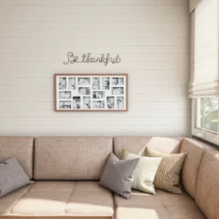 Metal Cutout- Be Thankful Cursive Cutout Sign-3D Word Art Home Accent Decor-Perfect For Modern Rustic Or Vintage Farmhouse Style By Hastings Home -Adesso Store GUEST 97bc90de 2054 4bc9 bcd0 31acd2db17b6