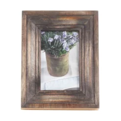 Saro Lifestyle Picture Frame With Distressed Wood Design -Adesso Store GUEST 98665acf 8069 4301 9ed2 dc936ba51da8