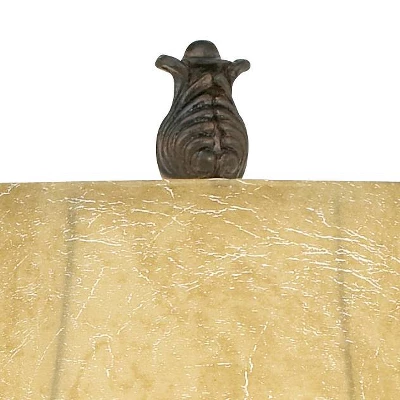 Regency Hill Traditional Swing Arm Desk Table Lamps 22.5" High Set Of 2 Bronze Faux Leather Shade For Living Room Bedroom Nightstand Office 3 Regency Hill Traditional Swing Arm Desk Table Lamps 22.5" High Set Of 2 Bronze Faux Leather Shade For Living Room Bedroom Nightstand Office - Image 3