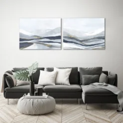 (Set Of 2) Far Away Land By PI Creative Art Wall Art Set - Americanflat -Adesso Store GUEST 9c606530 fa66 40d8 997b 9d760a5cc1f8