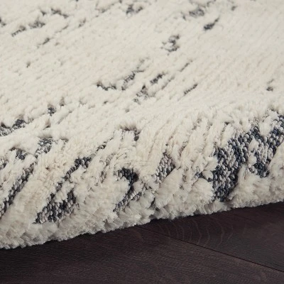 Nourison Textured Contemporary Plush Indoor Area Rug 2 Nourison Textured Contemporary Plush Indoor Area Rug - Image 2